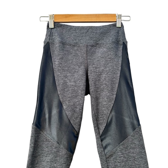 KORAL Forge Leggings SMALL  Gray Black Trim Athleisure DarkAcademia Goth Witchy - Picture 6 of 11